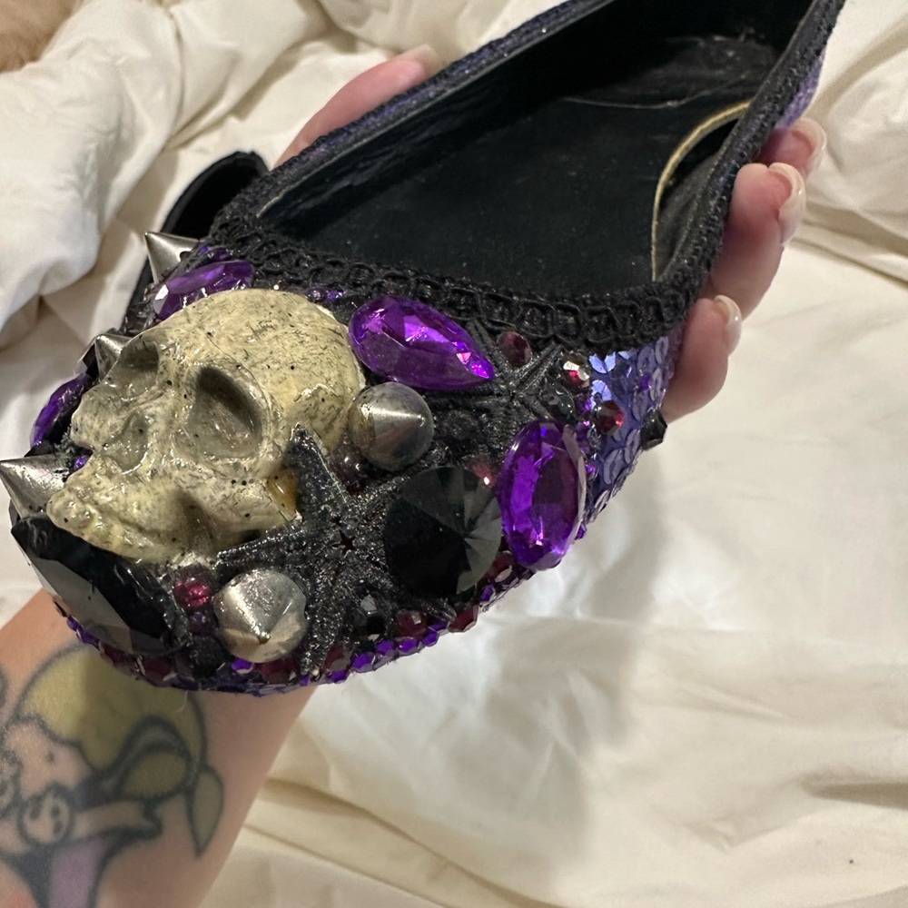 Custom zombie peepshow rare flats sz7 - Picture 8 of 10